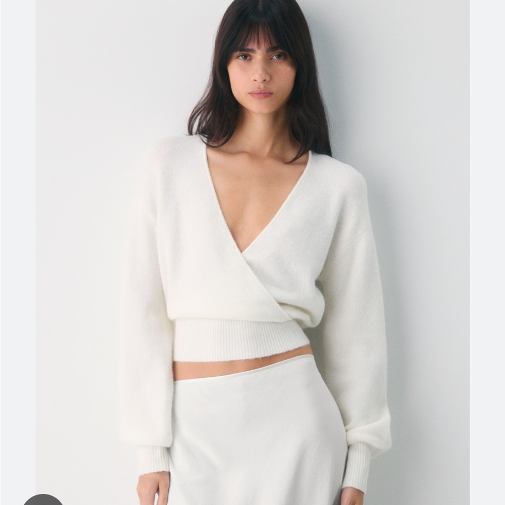 Aritzia Wilfred Dear Sweater Light Birch